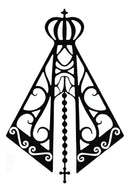 Arquivo Dxf Svg Nossa Senhora Aparecida Laser Plasma