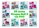 Pack Artes Canecas Dragon Ball Z + 200 Arquivos
