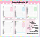 Agenda Escolar A5 - Arquivo Digital