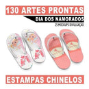 Estampas Chinelos Dia Dos Namorados