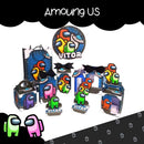 Arquivo De Corte Combo Among Us 4 Kits