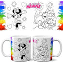 Pacote Artes Canecas Desenhos Colorir Mockups Sublimação