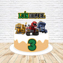 Topo De Bolo Dinotrux - Arquivo Digital
