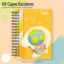 Combo Arquivo Digital Capas Escolares 2023