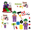 Arquivo Corte Topo De Bolo - Coringa 03 Temas Combo