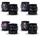 12 Artes Canecas Signos Femininos Arquivos Editável Cdr