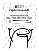 Cartão De Agradecimento Ao Cliente Flork Mimo Cliente- 100un