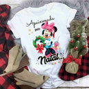Estampas Sublimação Camisetas Natal Disney Mockups Editáveis