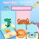 Kit Encadernação Agendas Escolares - Kit Volta Às Aulas 2023