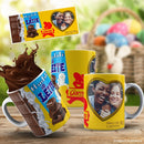 Kit Estampa Arte Páscoa Chocolate Caneca Sublimação