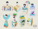 Arquivo De Corte Silhouette Praia + Brindes