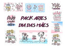 Pacote Artes Canecas Pandoca Dia Das Mães