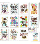 Kit Arquivos Png Profissões Cadernos Blocos Canecas Miolos