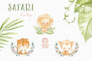 Kit Digital África Safari Aquarela 4