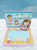 Arquivo De Corte Pool Party Menina