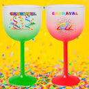 Estampas Taças Gin Carnaval Corel Png