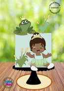 Arquivo De Corte Topo De Bolo Princesa Tiana Baby