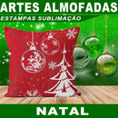 Artes Sublimação Almofadas Natal Papai Noel 300 Estampas