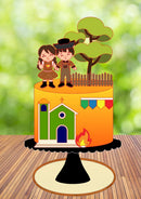 Topo De Bolo Casal Junino - Arquivo Digital