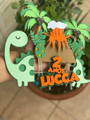 Arquivo De Corte Topo De Bolo Dino