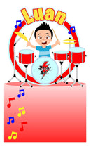 921 - Arquivo Digital Topo De Bolo Bateria