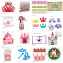 600 Arquivos Silhouette Realeza Princesa Coroa