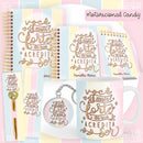 Combo Encadernação Motivacional Candy- Arquivo Digital