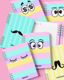 Coleção Arquivos Agendas Carinhas Capa Miolos 0512