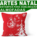 Pacote 300 Artes Estampas Natal Almofadas Sublimação Noel
