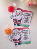 Arquivo De Corte Card Papai Noel Pirulito - Pdf