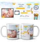 Estampas Nascimento Recem Nascido Sublimação Canecas Mockups