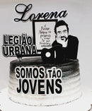Arquivo De Corte Topo De Bolo Legiao Urbana Studio+brinde