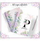 Arquivo Digital Kit Capa Alfabeto Floral (01)