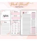 Agenda Floral Preto 2023 - Arquivo Digital