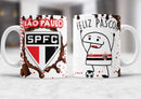 12 Arte Caneca Páscoa Torcedor Editável Corel Draw + Png
