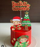 Arquivo De Corte Topo De Bolo Natal 4 Studio