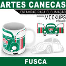 Pack Artes Fusca Canecas Mockups Corel Png Estampas