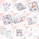 Kit Arquivos Maternidade Afetiva Agendas Caneca Completo