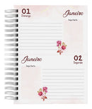 Arquivo Encadernação Agenda Planner Lettering Candy