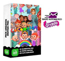 Kit Digital Cocomelon Scrapbook Silhouette Arquivo Png