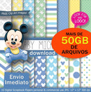 Pacote + 100 Mil Kits Scrapbook Silhouette Arquivos Digital