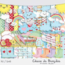 Scrapbook Digital -chuva De Amor E Bençãos Atualizad+ Brinde