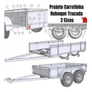 Projeto Carretinha Reboque Trucada 2 Eixos Pdf