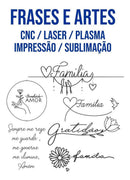 Pacote Palavras Motivacionais Cdr Png Pdf Gravação Impressão