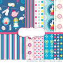 5 Kits Papel Alice No Pais Das Maravilhas Digital + Brinde