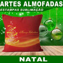 Artes Sublimação Almofadas Natal Papai Noel 300 Estampas
