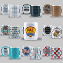 Pack Artes Canecas Sublimação Dia Dos Pais 1.0 Arquivo