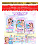 Combo Stitch Arquivo Escolar Etiqueta Caderno Agenda Brindes