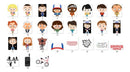 Kit Digital Stranger Things Cute