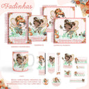kit completo arquivo  pdf png encadernaçao sublimaçao - 39 - VALE ENCANTADO FADINHAS